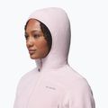 Női polár pulóver Columbia Pacific Arch 200 Hooded Full Zip Fleece mineral pink 8