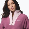 Női polár pulóver Columbia Sequoia Grove II Half Zip Fleece Antique Mauve/Moonvista/Mineral Pink 5