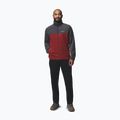 Férfi polár pulóver Columbia Steens Mountain Full Zip 2.0 Shark/Red Oxide 2