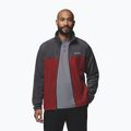 Férfi polár pulóver Columbia Steens Mountain Full Zip 2.0 Shark/Red Oxide 4