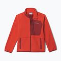 Gyerek polár pulóver Columbia Fast Trek V Full Zip super sonic/red oxide