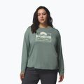 Női hosszú ujjú póló Columbia Parsons Point LS Graphic Tee sedona sage heather/all terrain