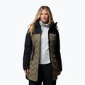 Női pehelykabát Columbia Mountain Croo III Mid Down stone green/black 5