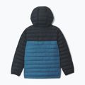 Gyerek kabát Columbia Powder Lite II Hooded phoenix blue/black 2