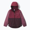 Gyermek esőkabát Columbia Rainy Trails III Fleece Lined moonvista/rich wine/antique mauve