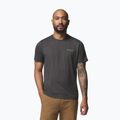 Férfi póló Columbia Parsons Point SS Back Graphic Tee black heather blocky banner button