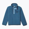 Gyerek polár pulóver Columbia Halvetia II Half Snap Fleece phoenix blue/rainy day