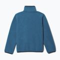 Gyerek polár pulóver Columbia Halvetia II Half Snap Fleece phoenix blue/rainy day 2