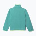 Gyerek polár pulóver Columbia Halvetia II Half Snap Fleece teal/black 2