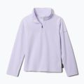 Gyerek polár pulóver Columbia Glacial Fleece Half Zip Purple Tint