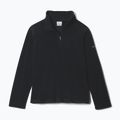 Gyerek polár pulóver Columbia Glacial Fleece Half Zip Black
