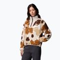 Női polár pulóver Columbia Sequoia Grove II Printed Half Zip camel brown ikatbloom 4