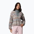 Női polár pulóver Columbia Sequoia Grove II Printed Half Zip Iron Wizard Island