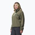 Női polár pulóver Columbia Helvetia II Cropped Half Snap Fleece stone green/safari 4