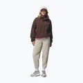 Női polár pulóver Columbia Helvetia II Cropped Half Snap Fleece tobacco 2