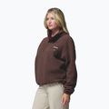 Női polár pulóver Columbia Helvetia II Cropped Half Snap Fleece tobacco 4