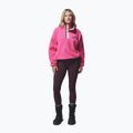 Női polár pulóver Columbia Helvetia II Cropped Half Snap Fleece nico/dark stone 2