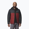 Férfi kabát Columbia Powder Lite II Hooded red oxide/shark 4