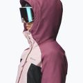 Női síkabát Columbia Snowy Summit Ins mineral pink/black/antique mauve x dye 7