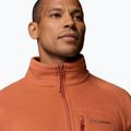 Férfi polár pulóver Columbia Fast Trek III Half Zip Teak Brown 5