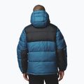 Férfi bélelt kabát Columbia Pike Lake II Hooded phoenix blue/black 4