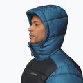 Férfi bélelt kabát Columbia Pike Lake II Hooded phoenix blue/black 8