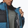 Férfi bélelt kabát Columbia Pike Lake II Hooded phoenix blue/black 9