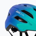 Gyerek kerékpáros sisak Giro Fixture II matte aqua green/blue jewel fade 7