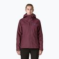 Női esőkabát Patagonia Insulated Boulder Fork Rain berry fig