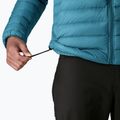 Férfi pehelykabát Patagonia Down Sweater Hoody glacial blue 7