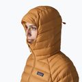 Női pehelykabát Patagonia Down Sweater Hoody cinnamon brown 5