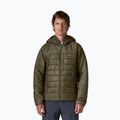 Férfi bélelt kabát Patagonia Hi-Loft Nano Puff Hoody basin green