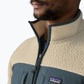Férfi polár pulóver Patagonia Retro Pile Patch pelican 4