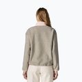 Női polár pulóver Patagonia Synchilla oatmeal heather w/pink frost 2