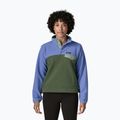 Női polár pulóver Patagonia Lightweight Synchilla Snap-T Pullover canopy green