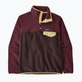 Női polár pulóver Patagonia Lightweight Synchilla Snap-T Pullover den brown