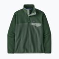Férfi polár pulóver Patagonia Lightweight Synchilla Snap-T Pullover canopy green