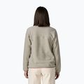 Női polár pulóver Patagonia Lightweight Synchilla Snap-T Pullover oatmeal heather w/moonrise taupe 2