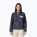 Női polár pulóver Patagonia Lightweight Synchilla Snap-T Pullover smudge: smolder blue