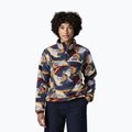 Női polár pulóver Patagonia Lightweight Synchilla Snap-T Pullover smudge: smolder blue