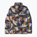 Női polár pulóver Patagonia Lightweight Synchilla Snap-T Pullover smudge: smolder blue 4