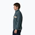 Férfi polár pulóver Patagonia Lightweight Synchilla Snap-T Pullover summit blue 3