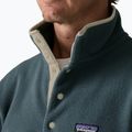 Férfi polár pulóver Patagonia Lightweight Synchilla Snap-T Pullover summit blue 4
