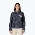 Női polár pulóver Patagonia Lightweight Synchilla Snap-T Pullover saxifrage: sunken blue