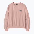 Női pulóver Patagonia Daily Crew pink frost