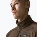 Férfi trekking pulóver Patagonia Better Sweater Fleece marlow brown rib knit 5