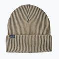 Téli sapka Patagonia Fishermans Rolled Beanie contrast stripe: weathered stone