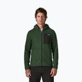 Férfi trekking pulóver Patagonia R1 Air Full-Zip Hoody treeline green