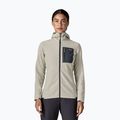 Női polár pulóver Patagonia R1 Air Full-Zip Hoody birch white