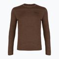Férfi hosszú ujjú póló Patagonia Cap Cool Daily Boardshort Logo LS berm brown - light berm brown x-dye